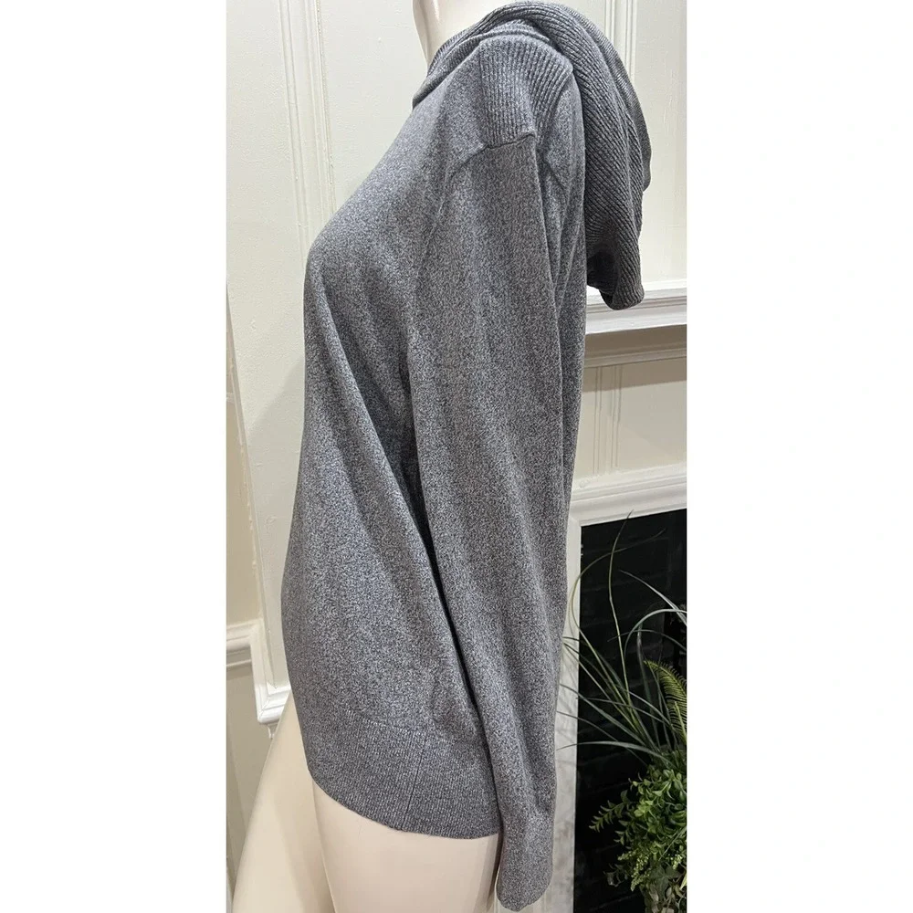 Banana Republic Cotton Wool Blend Sweater Mens Medium Hooded Pullover VGUC